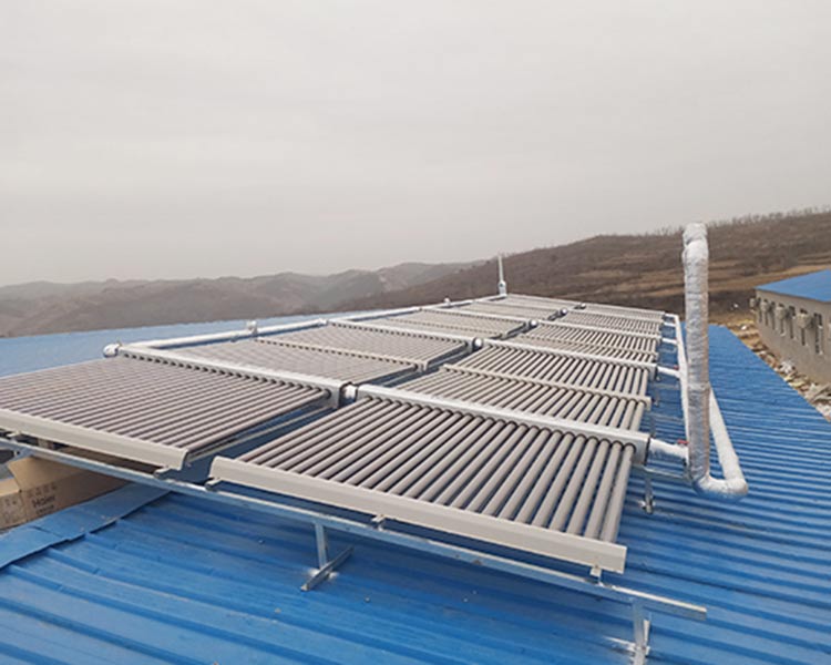 安澤縣新大象養殖有限公司海爾太陽能+空氣能熱水項目